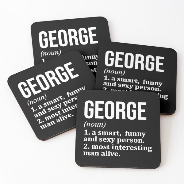 Item preview, George Name Definition designed and sold by XCIV.