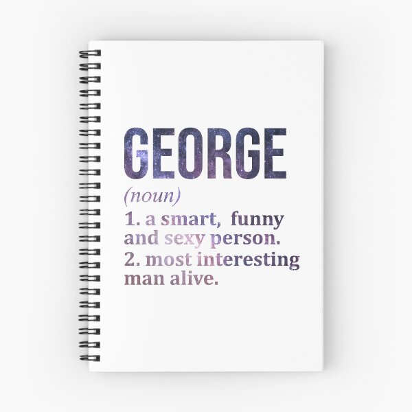 Item preview, George Name Definition designed and sold by XCIV.