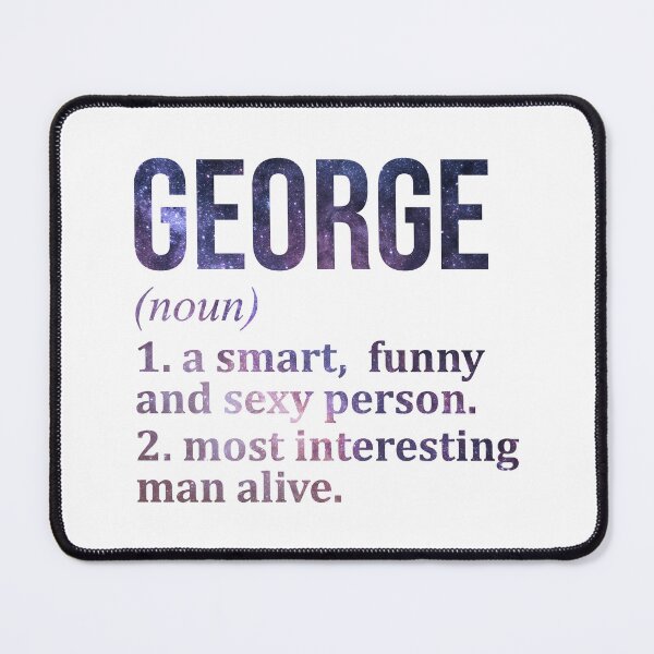 Item preview, George Name Definition designed and sold by XCIV.