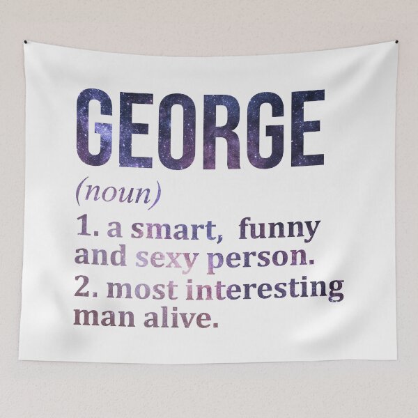 Item preview, George Name Definition designed and sold by XCIV.
