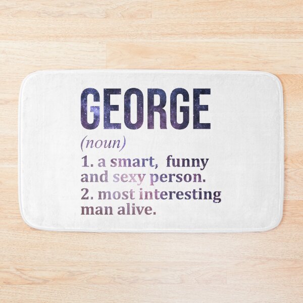 Item preview, George Name Definition designed and sold by XCIV.