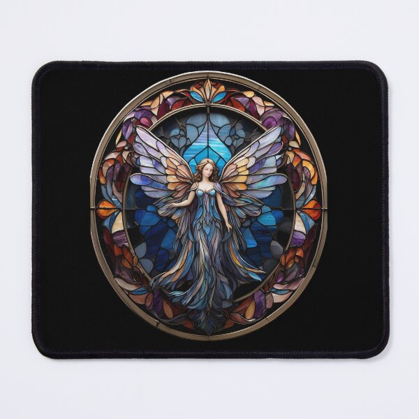 Aperçu de l'œuvre Motif d'ange en vitrail créée et vendue par Desfix.