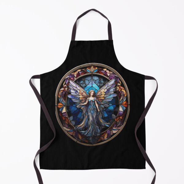 Aperçu de l'œuvre Motif d'ange en vitrail créée et vendue par Desfix.