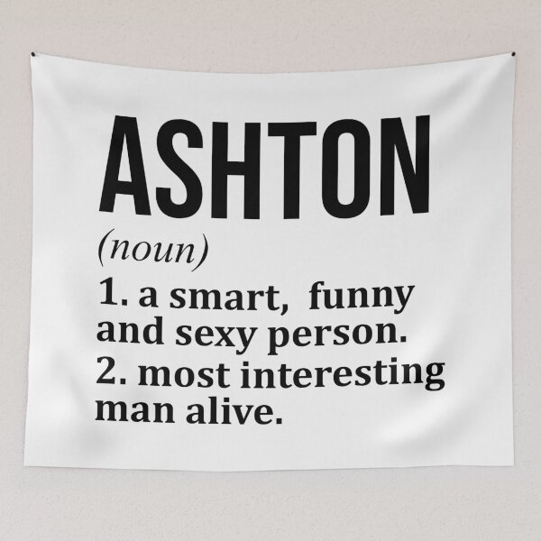 Item preview, Ashton Name Definition designed and sold by XCIV.