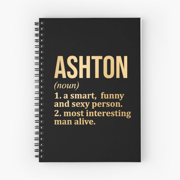 Item preview, Ashton Name Definition in Gold designed and sold by XCIV.