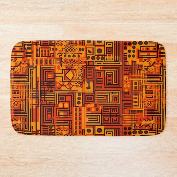 Item preview, Digital Code Abstract Pattern designed and sold by SideSignal.