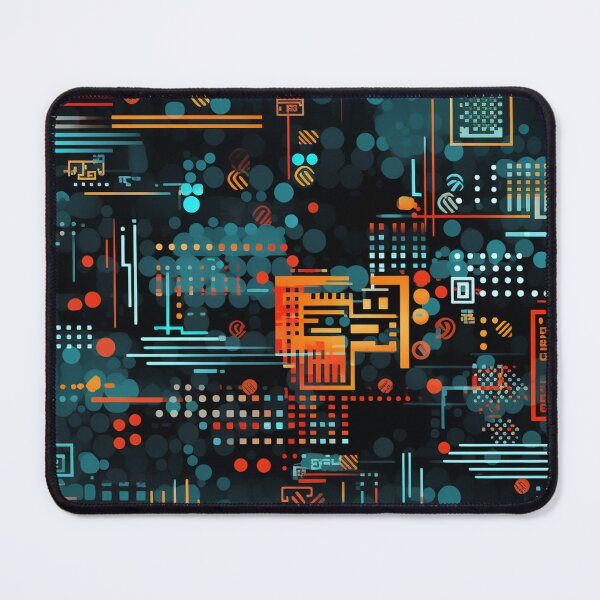 Item preview, Digital Code Abstract Pattern designed and sold by SideSignal.