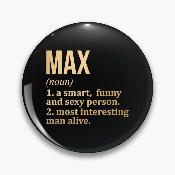 Item preview, Max Name Definition in Gold designed and sold by XCIV.