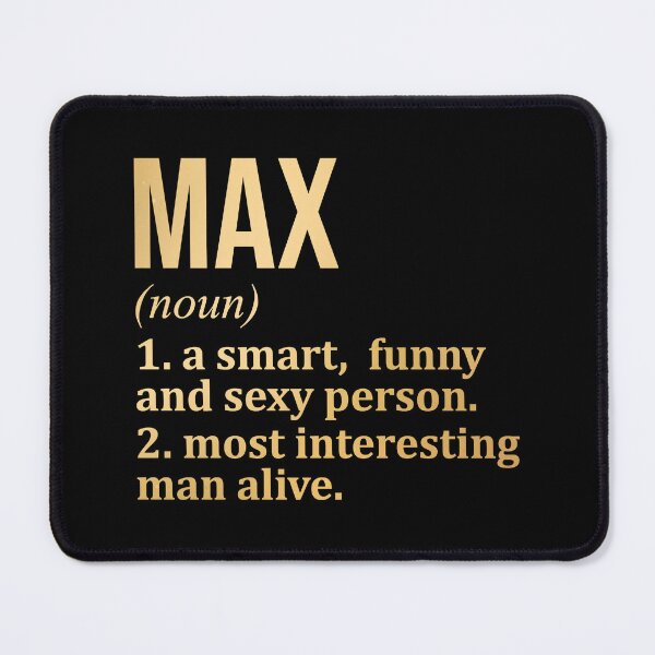 Item preview, Max Name Definition in Gold designed and sold by XCIV.