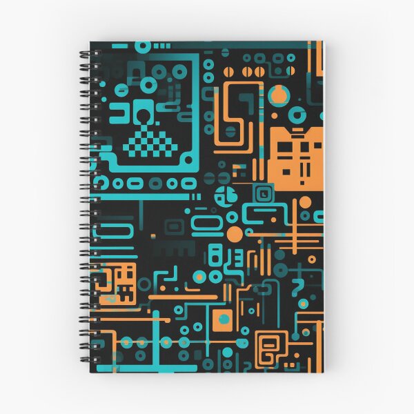 Item preview, Digital Code Abstract Pattern designed and sold by SideSignal.