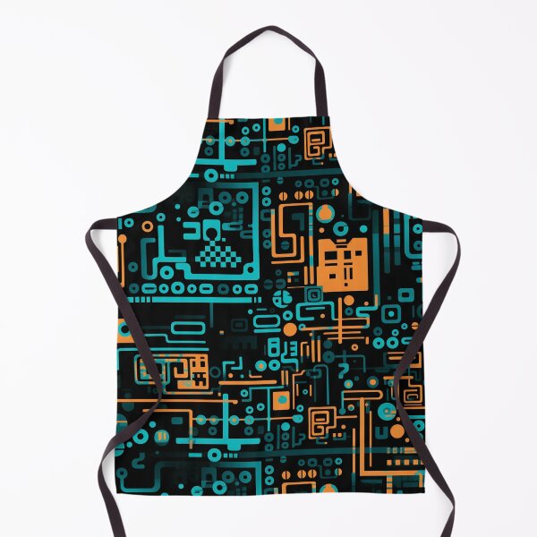 Item preview, Digital Code Abstract Pattern designed and sold by SideSignal.