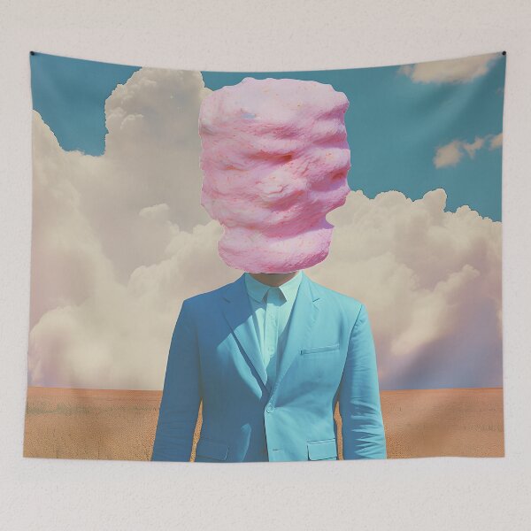 Item preview, Cotton Candy Thoughts: Surreal Mind Cloud designed and sold by VectorPlace.