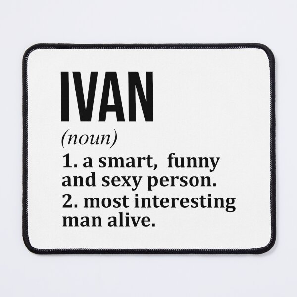 Item preview, Ivan Name Definition designed and sold by XCIV.