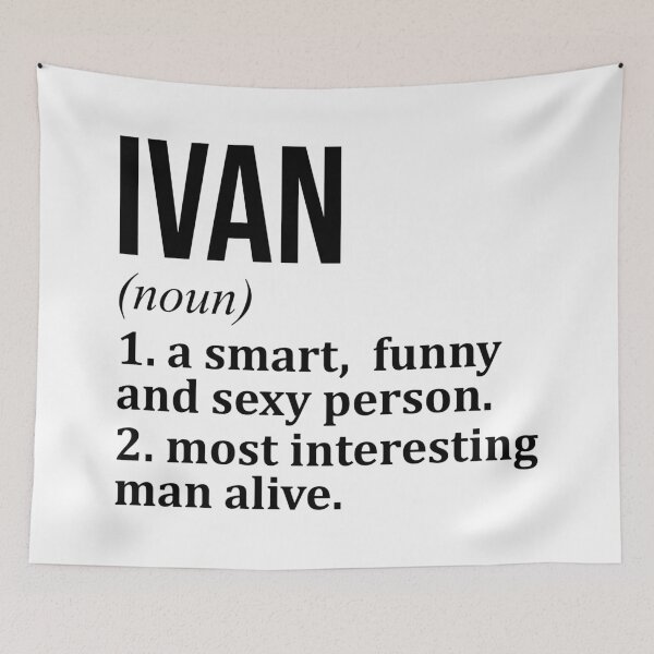 Item preview, Ivan Name Definition designed and sold by XCIV.