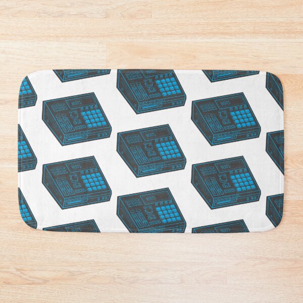 Item preview, Y2K Music Production – MPC Design (Vivid Cerulean Lines + Arsenic Drop Shadow) Analog / Music designed and sold by analogdigitalvz.