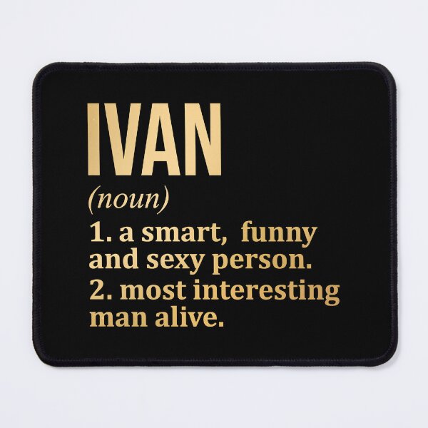 Item preview, Ivan Name Definition in Gold designed and sold by XCIV.