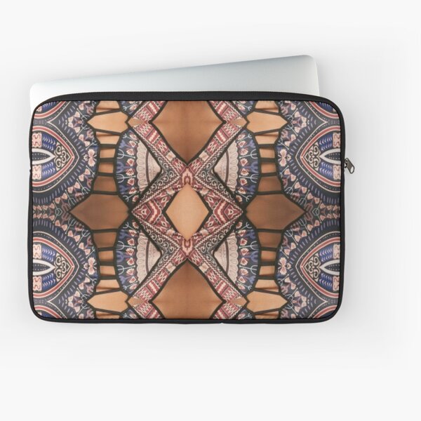  Pattern, tracery, weave, figure, structure, framework, composition, frame, texture Laptop Sleeve