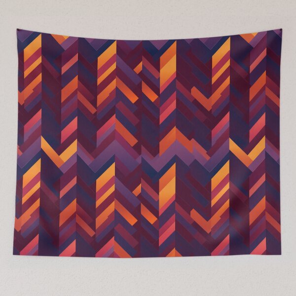 Item preview, Dystopian Chevron Pattern designed and sold by SideSignal.