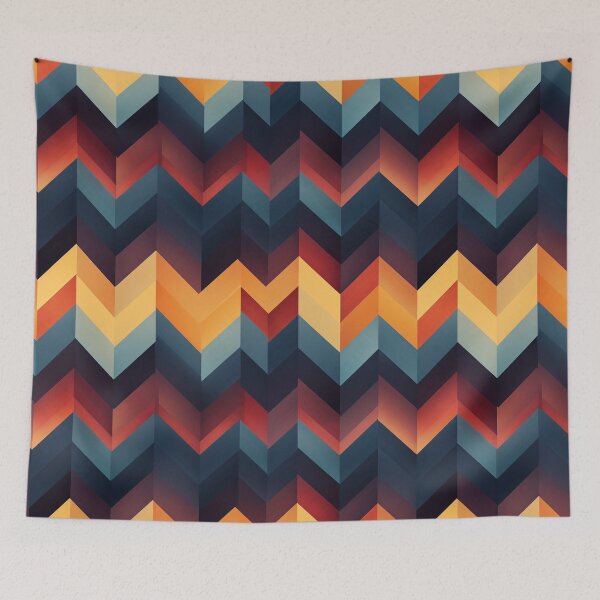 Item preview, Dystopian Chevron Pattern designed and sold by SideSignal.