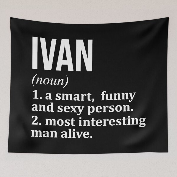 Item preview, Ivan Name Definition designed and sold by XCIV.