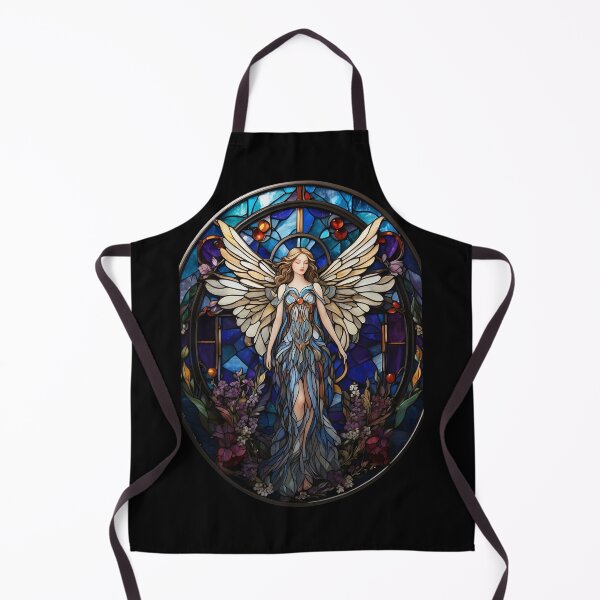 Aperçu de l'œuvre Motif d'ange en vitrail créée et vendue par Desfix.