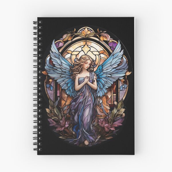 Aperçu de l'œuvre Motif d'ange en vitrail créée et vendue par Desfix.