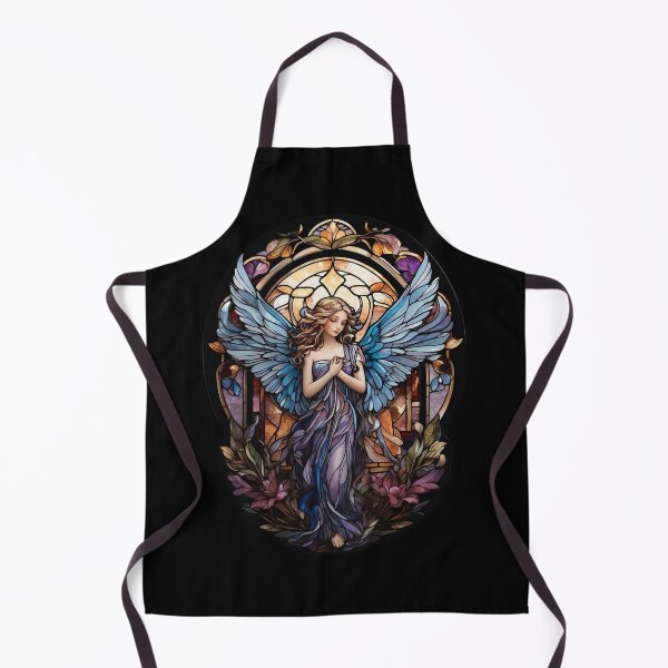 Aperçu de l'œuvre Motif d'ange en vitrail créée et vendue par Desfix.