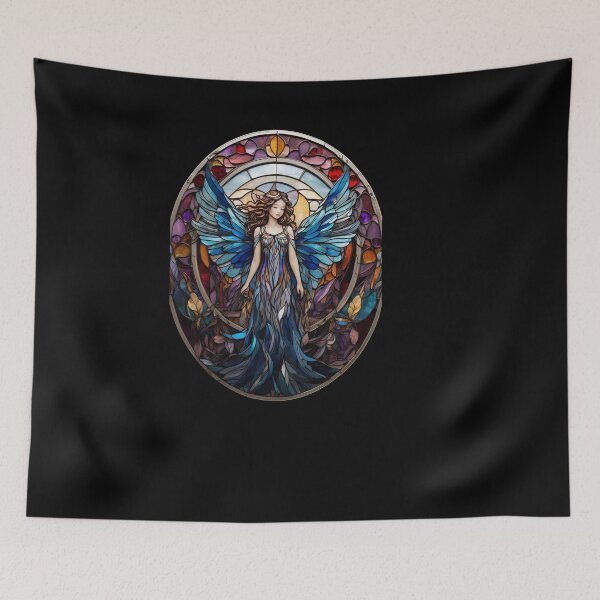 Item preview, Stained Glass Angel Pattern designed and sold by Desfix.