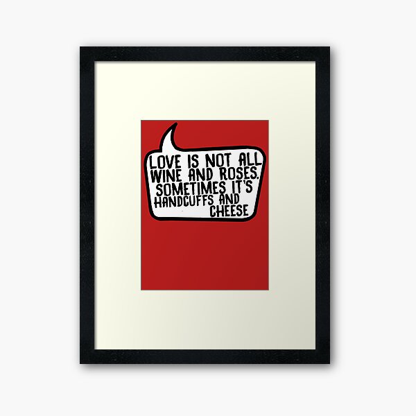 Vista previa del artículo con la obra «Esposas y queso», diseñado y vendido por LeaGerard.