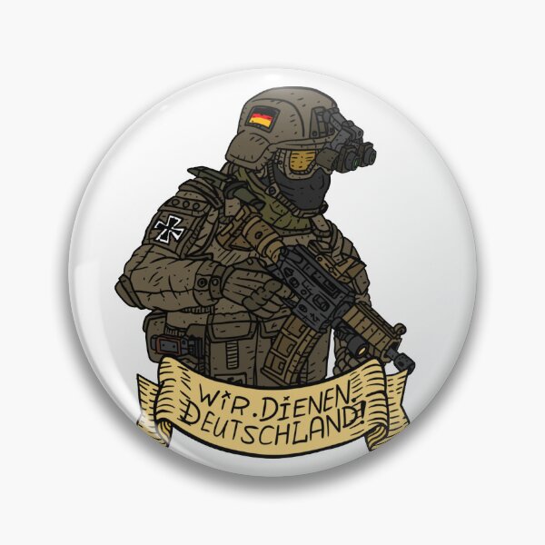 Item preview, German bundeswehr soldier, armed forces of germany. with motto designed and sold by lalimtiffinyus.
