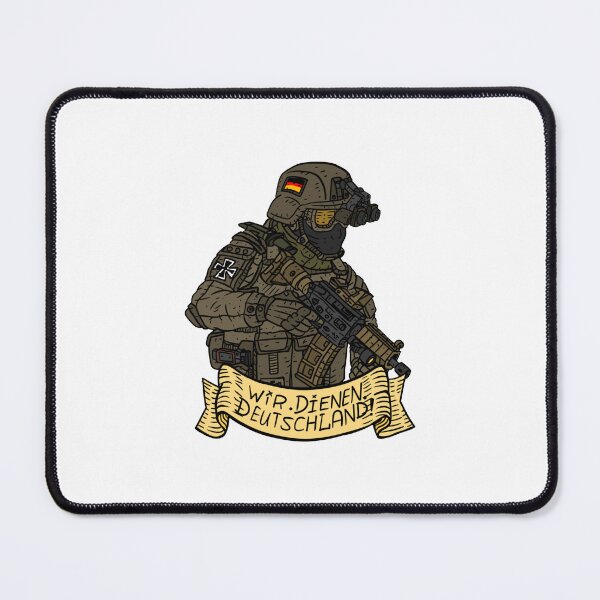 Item preview, German bundeswehr soldier, armed forces of germany. with motto designed and sold by lalimtiffinyus.
