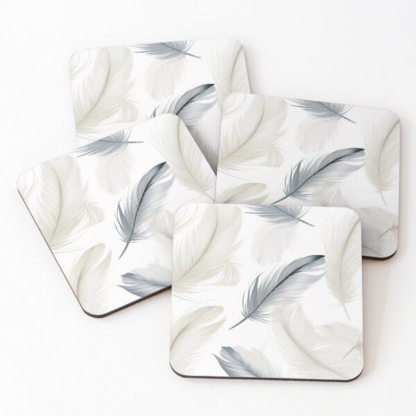 Item preview, Feather Pattern designed and sold by SideSignal.