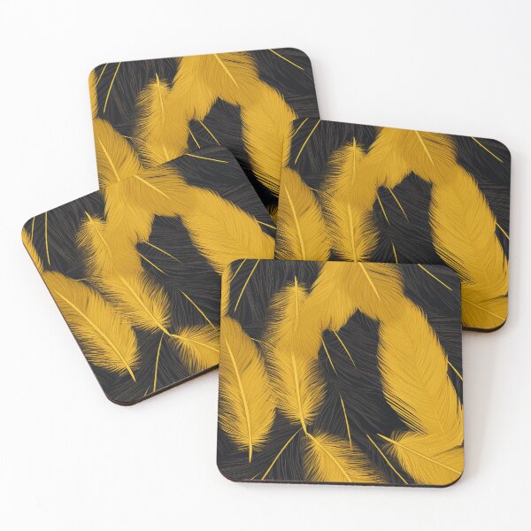 Item preview, Feather Pattern designed and sold by SideSignal.