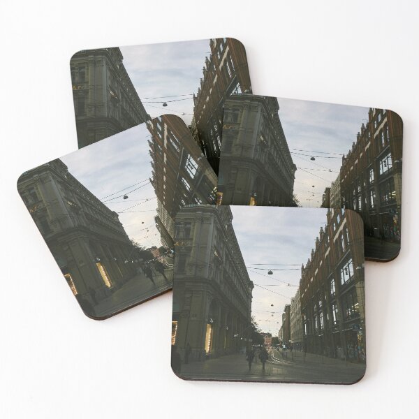 Item preview, Dusk on the streets of Helsinki designed and sold by Eidetic Photos.