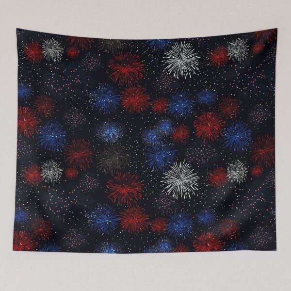 Artikelvorschau, Fireworks Pattern entworfen und verkauft von SideSignal.