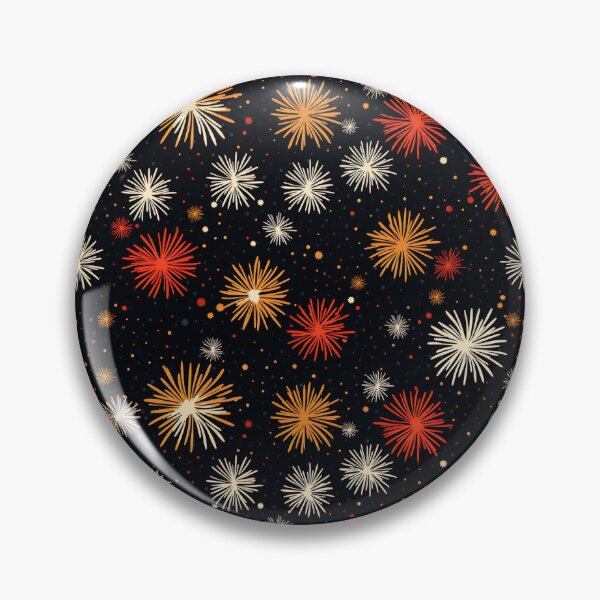Artikelvorschau, Fireworks Pattern entworfen und verkauft von SideSignal.