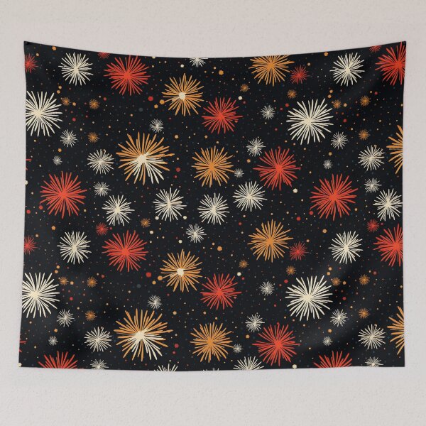 Artikelvorschau, Fireworks Pattern entworfen und verkauft von SideSignal.