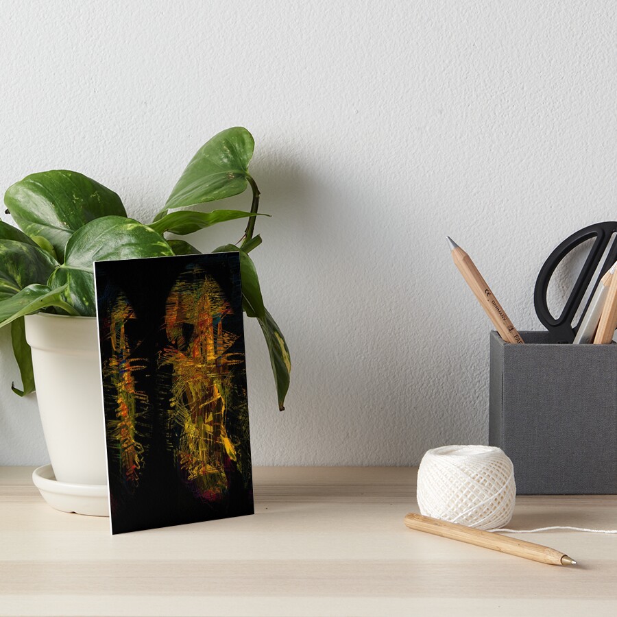 Item preview, Art Board Print designed and sold by Rosh.