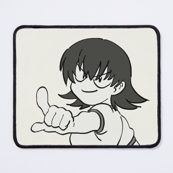 Item preview, I draw smug tomo pointing / funny azumanga daioh meme designed and sold by RansRoom.