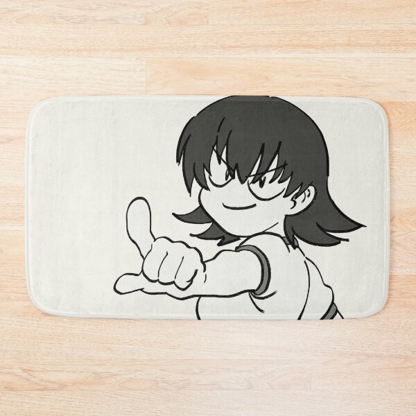 Item preview, I draw smug tomo pointing / funny azumanga daioh meme designed and sold by RansRoom.