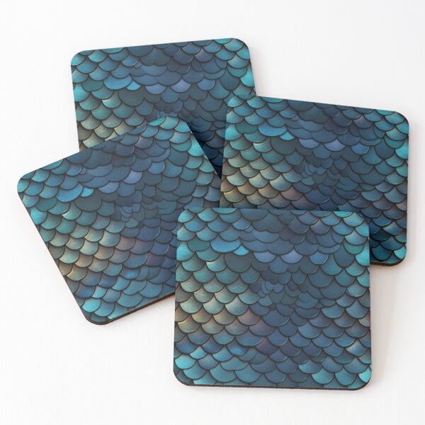 Item preview, Fishscales Pattern designed and sold by SideSignal.