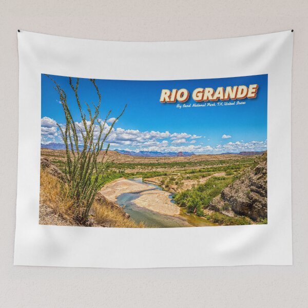 Item preview, Rio Grande at Big Bend designed and sold by GestaltImagery.