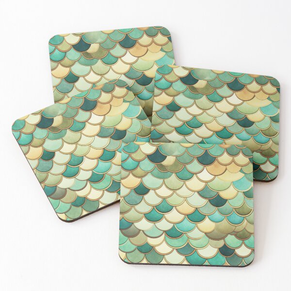 Item preview, Fishscales Pattern designed and sold by SideSignal.
