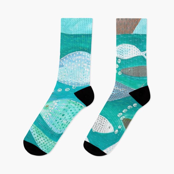 Item preview, Joy of fishing - turquoise version designed and sold by LiberaCaballo.