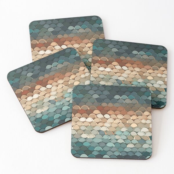 Item preview, Fishscales Pattern designed and sold by SideSignal.