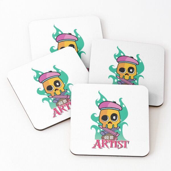 Item preview, artist, die, death, deathofartist, art, respect, pencils, sketch, artiststicker,  designed and sold by Designstation74.