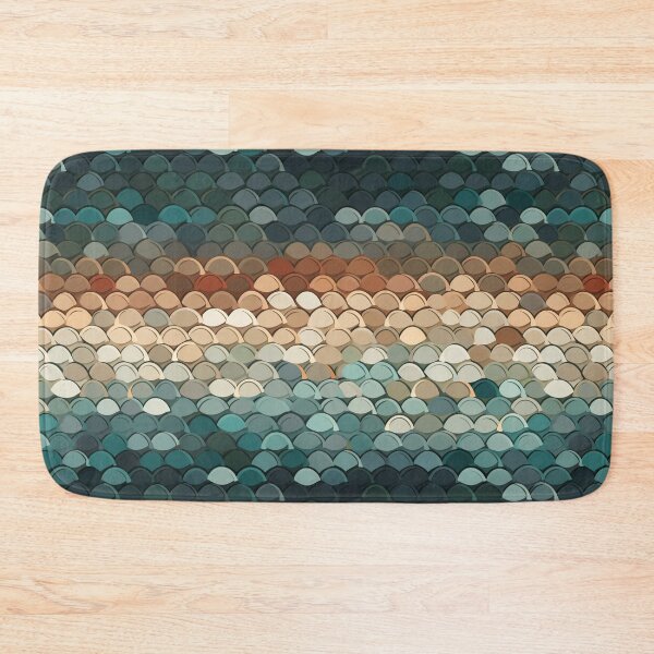 Item preview, Fishscales Pattern designed and sold by SideSignal.