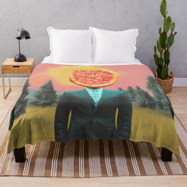 Item preview, Pizza Thoughts: Surreal Pizza Sunset designed and sold by VectorPlace.