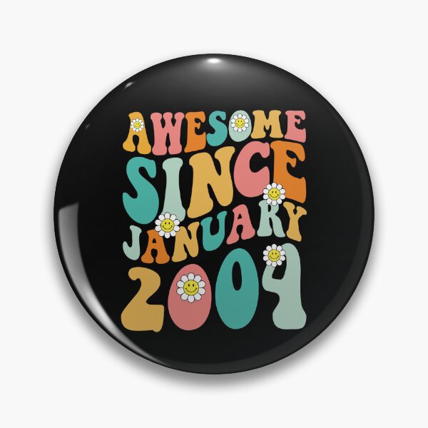 Item preview, Awesome Since January 2004 | Made In 2004 | Retro Groovy Birthday designed and sold by Christina-grich.