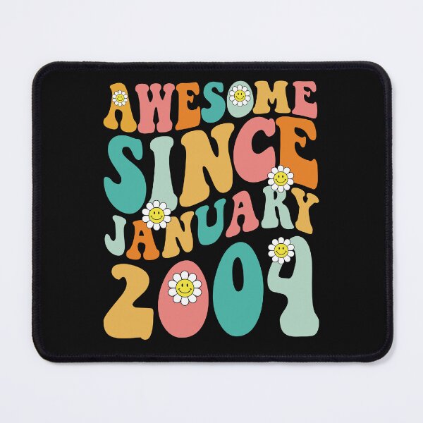 Item preview, Awesome Since January 2004 | Made In 2004 | Retro Groovy Birthday designed and sold by Christina-grich.